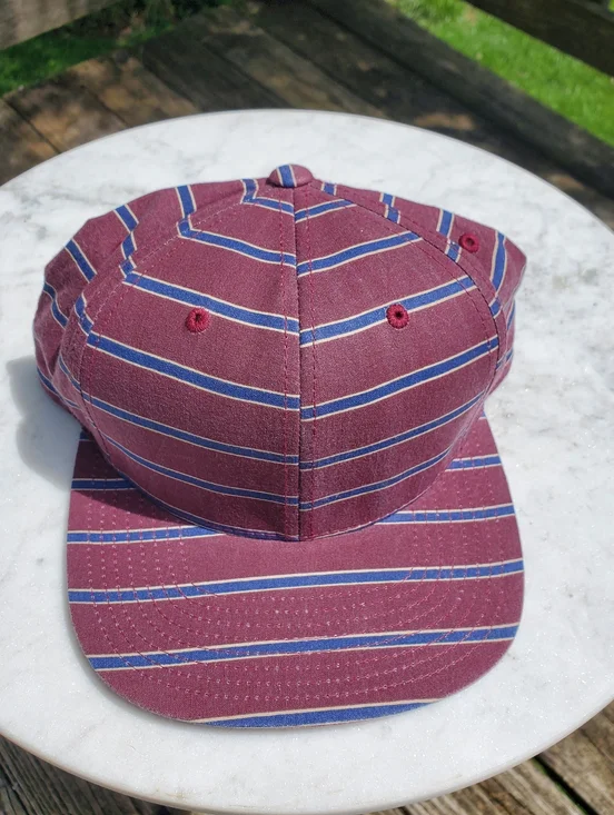 The Hundreds Striped Shirt Snapback Hat - Picture 3 of 7